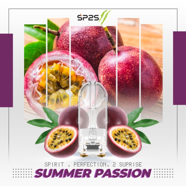 SP2S電子煙【夏日激情】SP2S透明煙彈 霧化菸彈 現貨速發