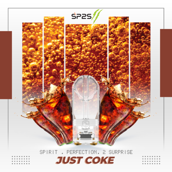 SP2S電子煙【可樂味】SP2S透明煙彈 霧化菸彈 現貨速發