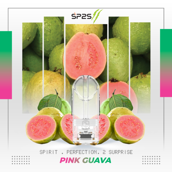 SP2S電子煙【番石榴味】SP2S透明煙彈 霧化菸彈 現貨速發